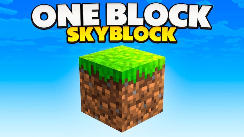 One Block Sky Block on the Minecraft Marketplace by Levelatics