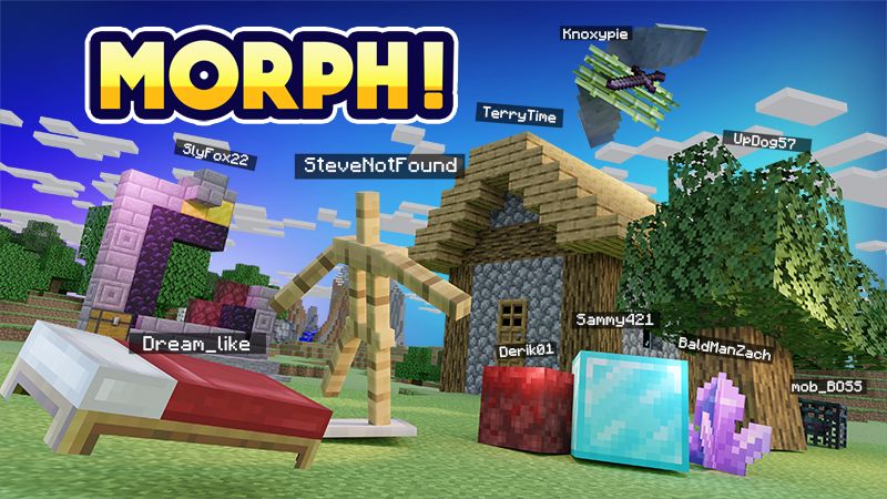 Morph on the Minecraft Marketplace by 4KS Studios Morph on the Minecraft Marketplace by 4KS Studios