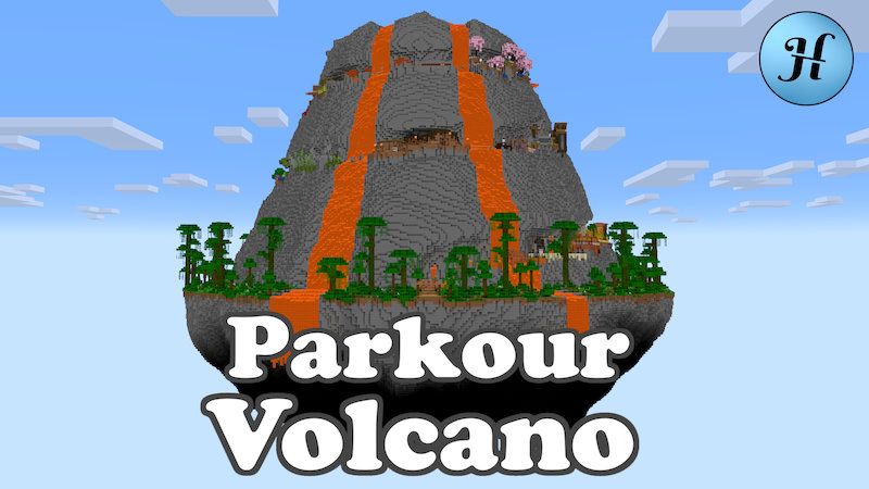 Parkour Volcano on the Minecraft Marketplace by Hielke Maps