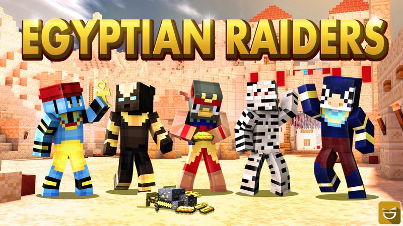 Egyptian Raiders on the Minecraft Marketplace by Giggle Block Studios