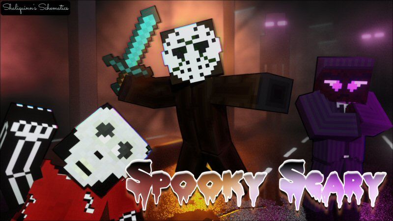 Spooky Scary Skin Pack