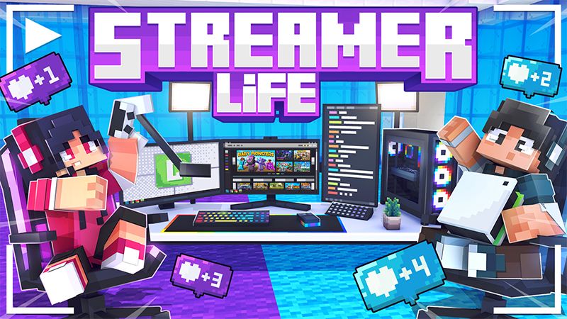 Streamer Life on the Minecraft Marketplace by Cypress Games Streamer Life on the Minecraft Marketplace by Cypress Games