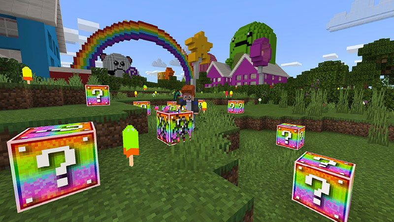 Lucky Block Rainbows by MobBlocks