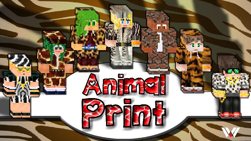 Animal Print on the Minecraft Marketplace by Wandering Wizards
