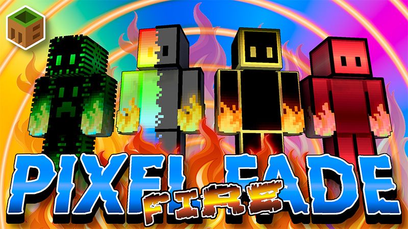 Pixel Fade Fire on the Minecraft Marketplace by MobBlocks