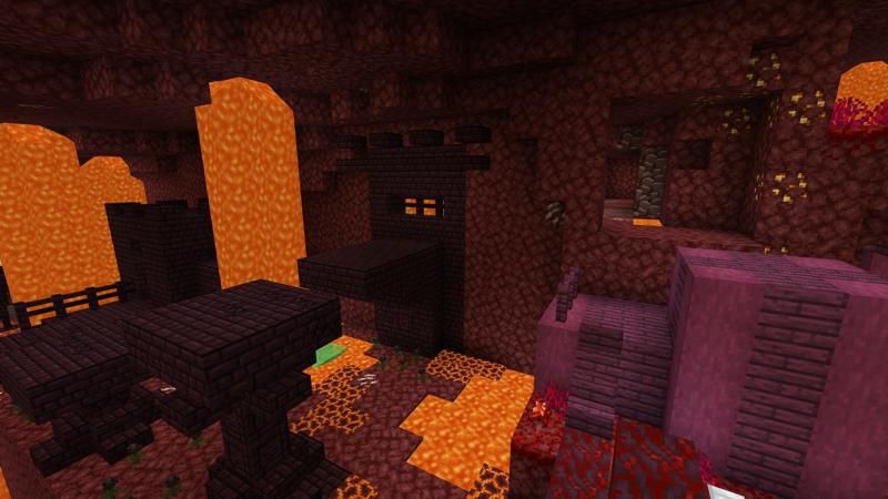 Parkour Dimensions Nether by 4KS Studios