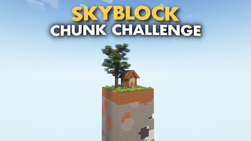 Skyblock Chunk Challenge on the Minecraft Marketplace by Fall Studios Skyblock Chunk Challenge on the Minecraft Marketplace by Fall Studios