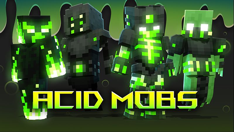 Acid Mobs on the Minecraft Marketplace by Dig Down Studios Acid Mobs on the Minecraft Marketplace by Dig Down Studios