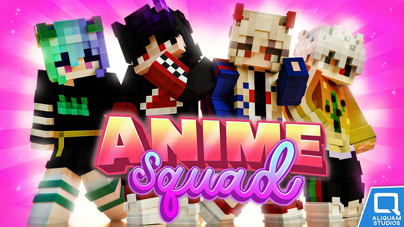 Anime Squad on the Minecraft Marketplace by Aliquam Studios Anime Squad on the Minecraft Marketplace by Aliquam Studios