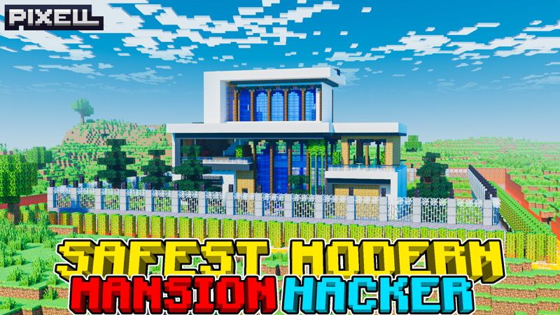 Safest Modern Mansion Hacker on the Minecraft Marketplace by Pixell Studio