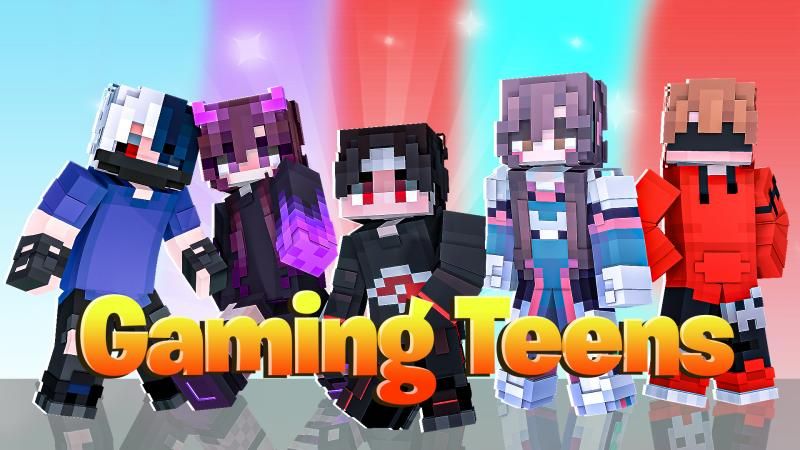 Gaming Teens on the Minecraft Marketplace by DogHouse