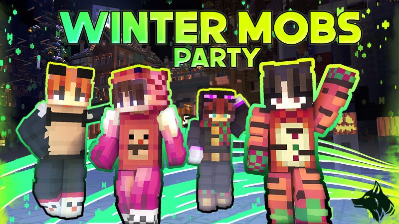 Winter Mobs Party on the Minecraft Marketplace by ShapeStudio Winter Mobs Party on the Minecraft Marketplace by ShapeStudio