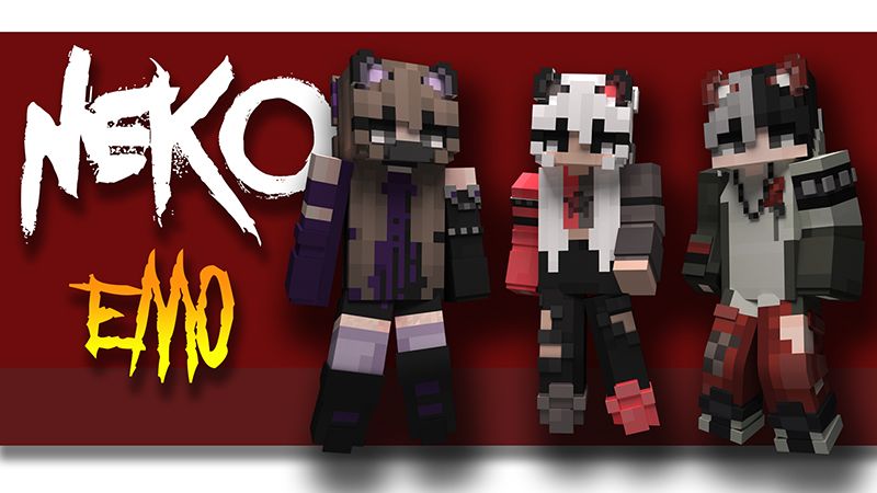 Neko Emo By Nitric Concepts Minecraft Skin Pack Minecraft Marketplace