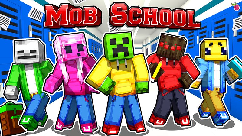 Mob School on the Minecraft Marketplace by Razzleberries