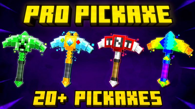 PRO PICKAXE  20 Pickaxes on the Minecraft Marketplace by The Craft Stars