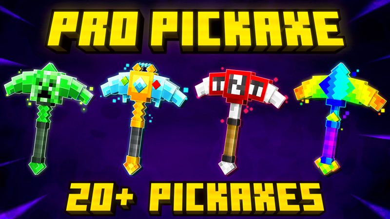 PRO PICKAXE 20 Pickaxes on the Minecraft Marketplace by The Craft Stars PRO PICKAXE 20 Pickaxes on the Minecraft Marketplace by The Craft Stars