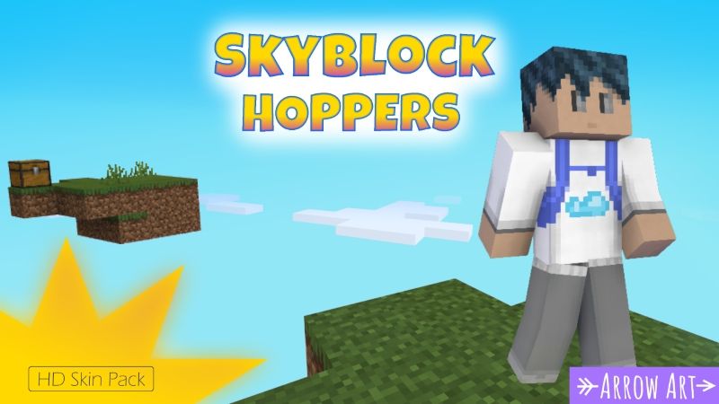 Skyblock Hoppers on the Minecraft Marketplace by Arrow Art Games Skyblock Hoppers on the Minecraft Marketplace by Arrow Art Games