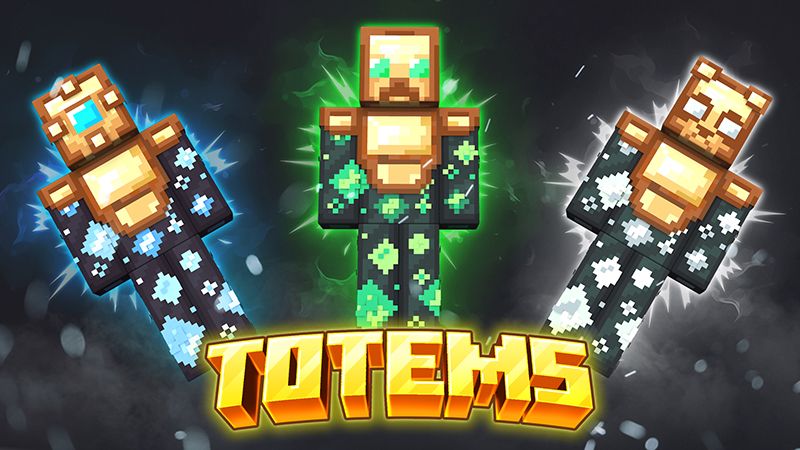 Totems on the Minecraft Marketplace by Syclone Studios Totems on the Minecraft Marketplace by Syclone Studios