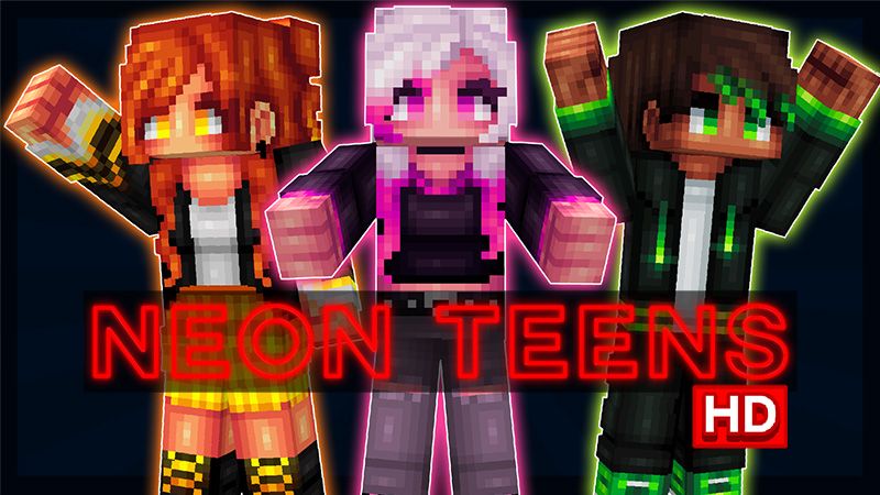 Neon Teens HD on the Minecraft Marketplace by Wonder