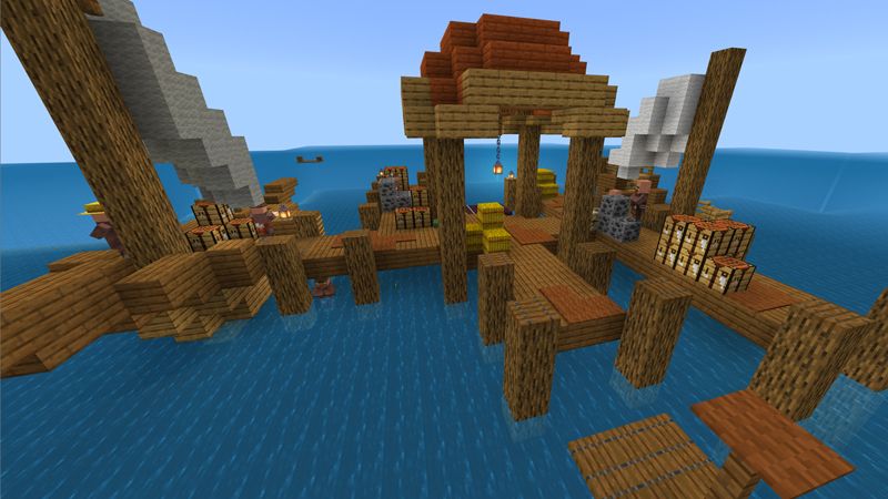 ONE BLOCK RAFT! by Chunklabs