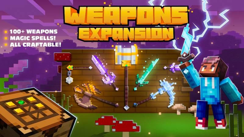 Weapons Expansion Fantasy on the Minecraft Marketplace by Shapescape Weapons Expansion Fantasy on the Minecraft Marketplace by Shapescape