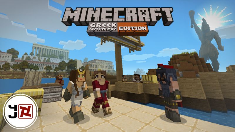 Greek Mythology Mashup on the Minecraft Marketplace by Minecraft Greek Mythology Mashup on the Minecraft Marketplace by Minecraft