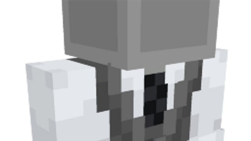 Suit Top Grey on the Minecraft Marketplace by Shapescape