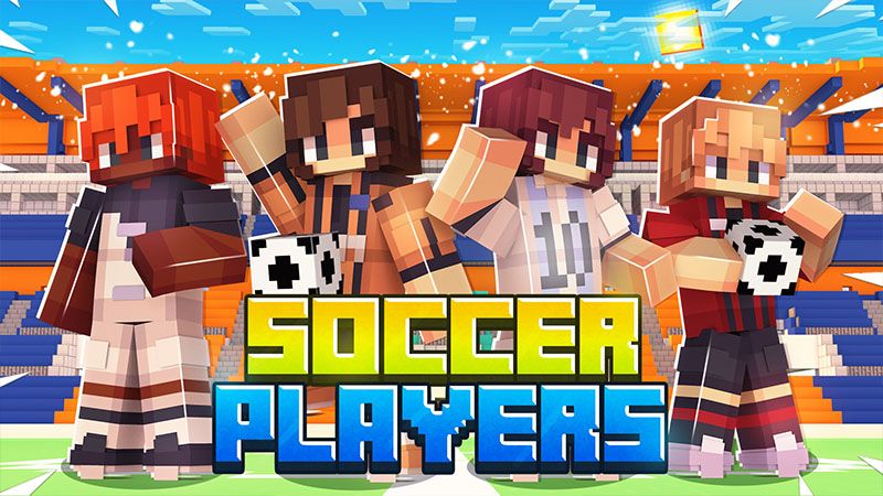 Soccer Players on the Minecraft Marketplace by Mine-North