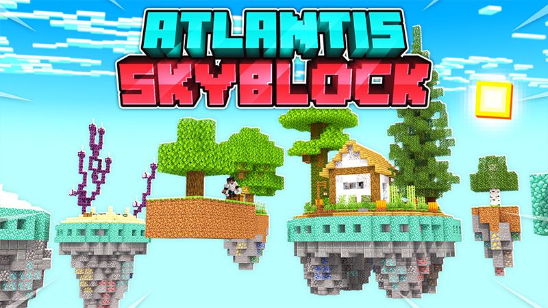 Atlantis Skyblock on the Minecraft Marketplace by Pickaxe Studios