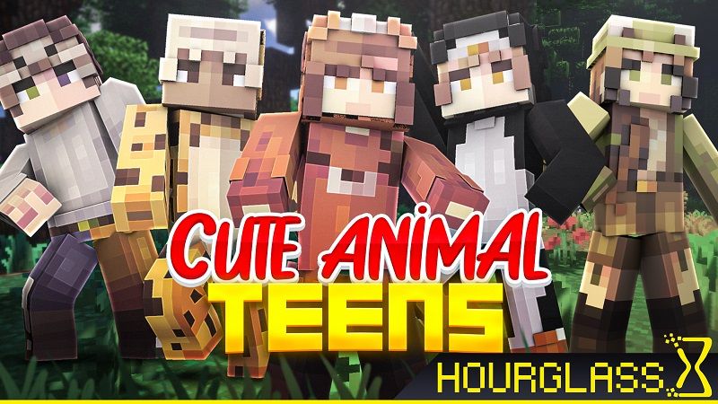 Cute Animal Teens on the Minecraft Marketplace by Hourglass Studios Cute Animal Teens on the Minecraft Marketplace by Hourglass Studios