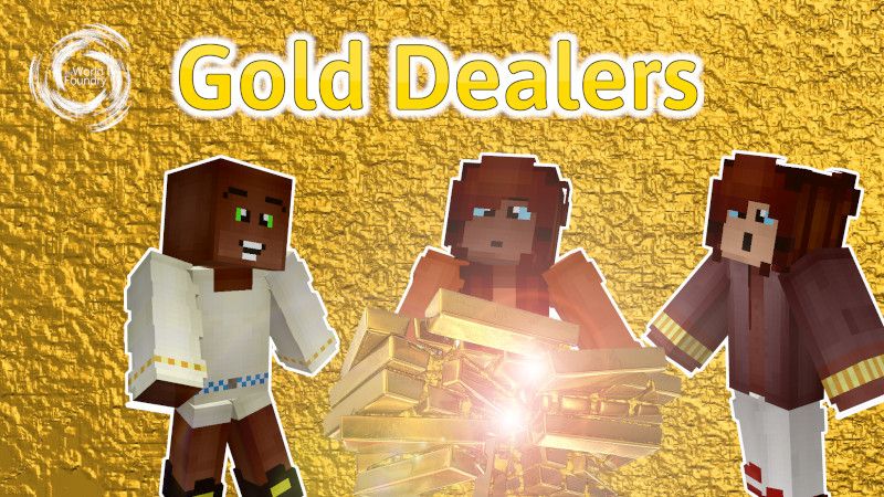 Gold Dealers on the Minecraft Marketplace by The World Foundry