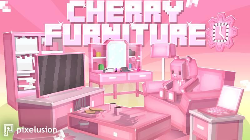 Cherry Furniture on the Minecraft Marketplace by Pixelusion