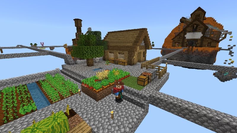 Skyblock Wild West by VoxelBlocks