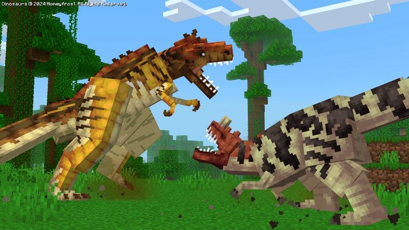 Dinosaurs Add-On 1.1 by Honeyfrost