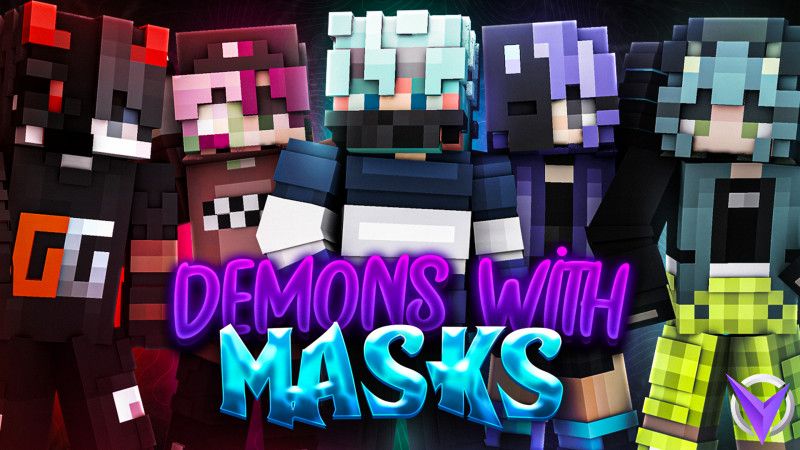 Demons with Masks on the Minecraft Marketplace by Team Visionary