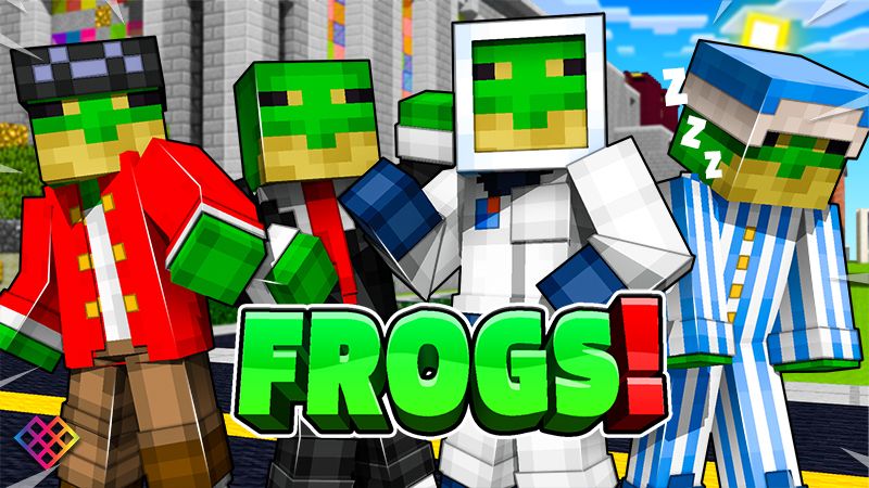 Frogs on the Minecraft Marketplace by Rainbow Theory Frogs on the Minecraft Marketplace by Rainbow Theory
