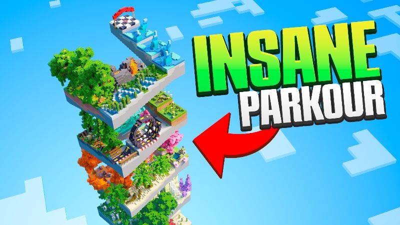 Insane Parkour on the Minecraft Marketplace by Pixell Studio