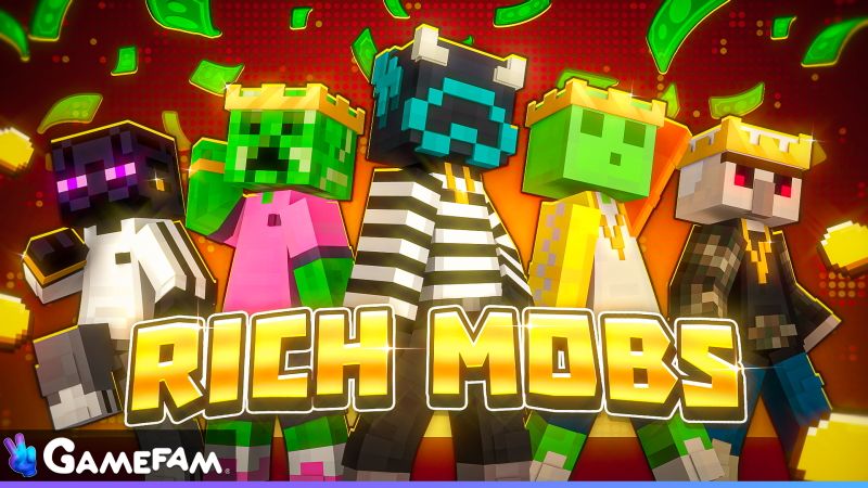Rich Mobs on the Minecraft Marketplace by Gamefam