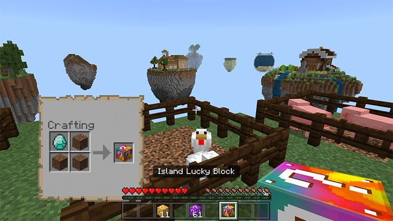 Craftable Lucky Blocks by Lifeboat