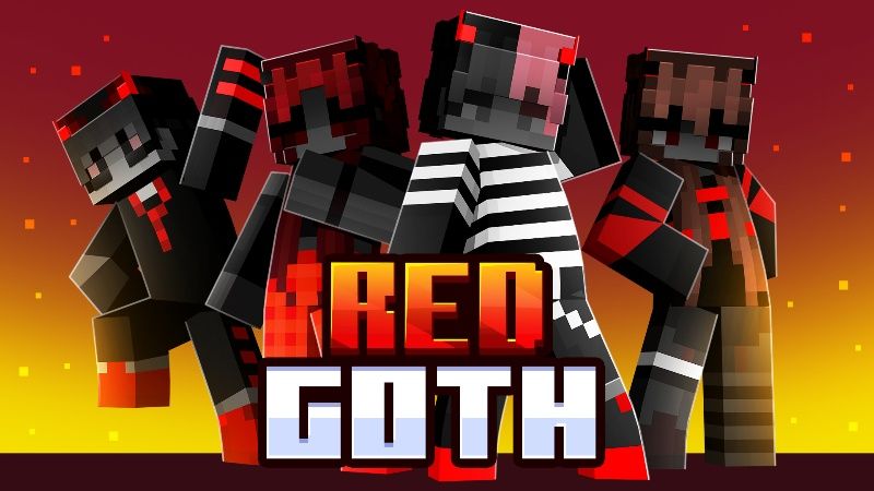 Red Goth on the Minecraft Marketplace by Meraki Red Goth on the Minecraft Marketplace by Meraki