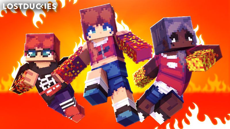 Flaming Teens on the Minecraft Marketplace by Tristan Productions Flaming Teens on the Minecraft Marketplace by Tristan Productions