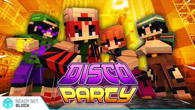 Disco Party on the Minecraft Marketplace by Ready, Set, Block! Disco Party on the Minecraft Marketplace by Ready, Set, Block!