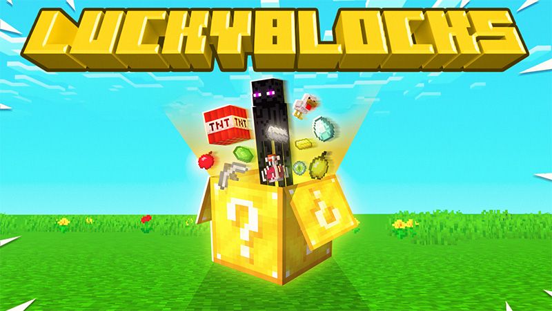 Lucky Blocks on the Minecraft Marketplace by Cynosia