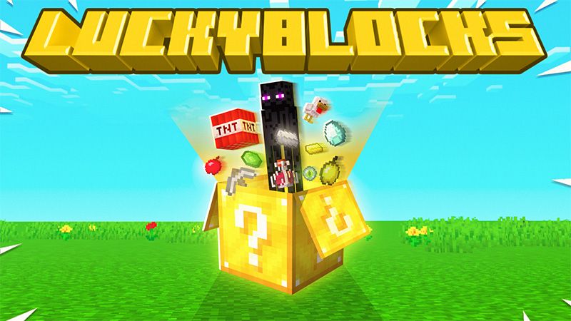 Lucky Blocks by Honeyfrost (Minecraft Marketplace Map) - Minecraft