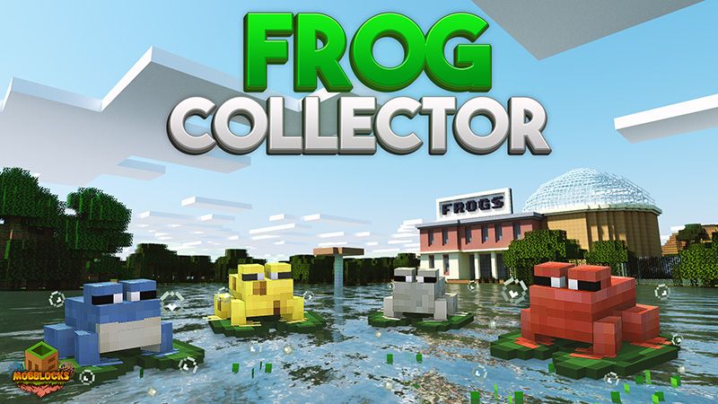 Frog Collector on the Minecraft Marketplace by MobBlocks Frog Collector on the Minecraft Marketplace by MobBlocks