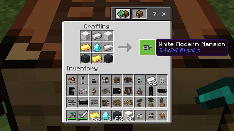 Craftable Homes Add-On by Mob Pie