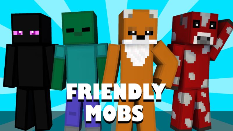 Friendly Mobs on the Minecraft Marketplace by Pixelationz Studios