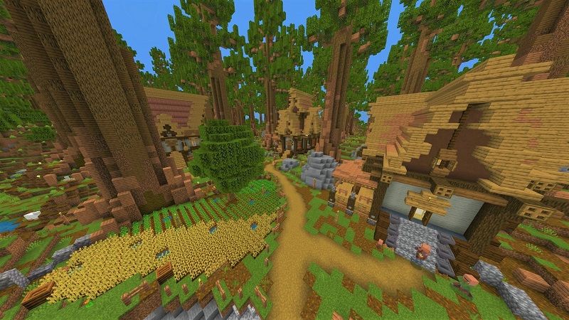 Simple Spawns: Redwood Village by Razzleberries