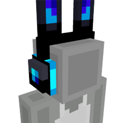 Epic Bunny Headphones on the Minecraft Marketplace by King Cube