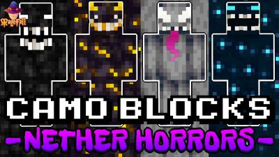 Camo Blocks Nether Horrors on the Minecraft Marketplace by Magefall